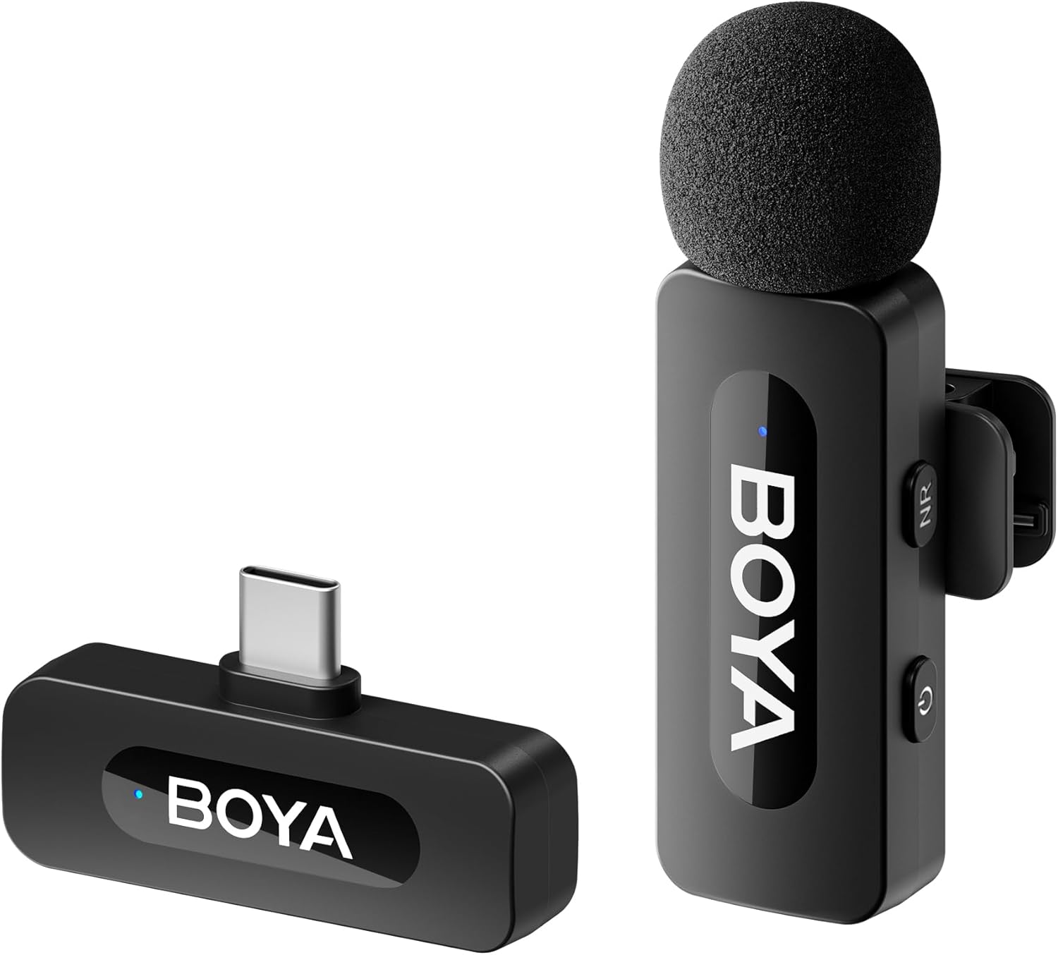 BOYA BY-V10 Wireless Lavalier Microphone for iPhone and Android