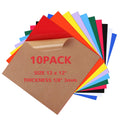 Adrattnay Acrylic Sheets 12 x 12 x 1/8 in Opaque Colored Sheets - 10