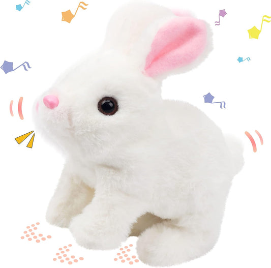 Interactive Bunny Toy with Sounds & Movements - Perfect Toddler Gift!
