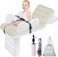 Inflatable Toddler Airplane Bed for Kids - Travel-Friendly Comfort