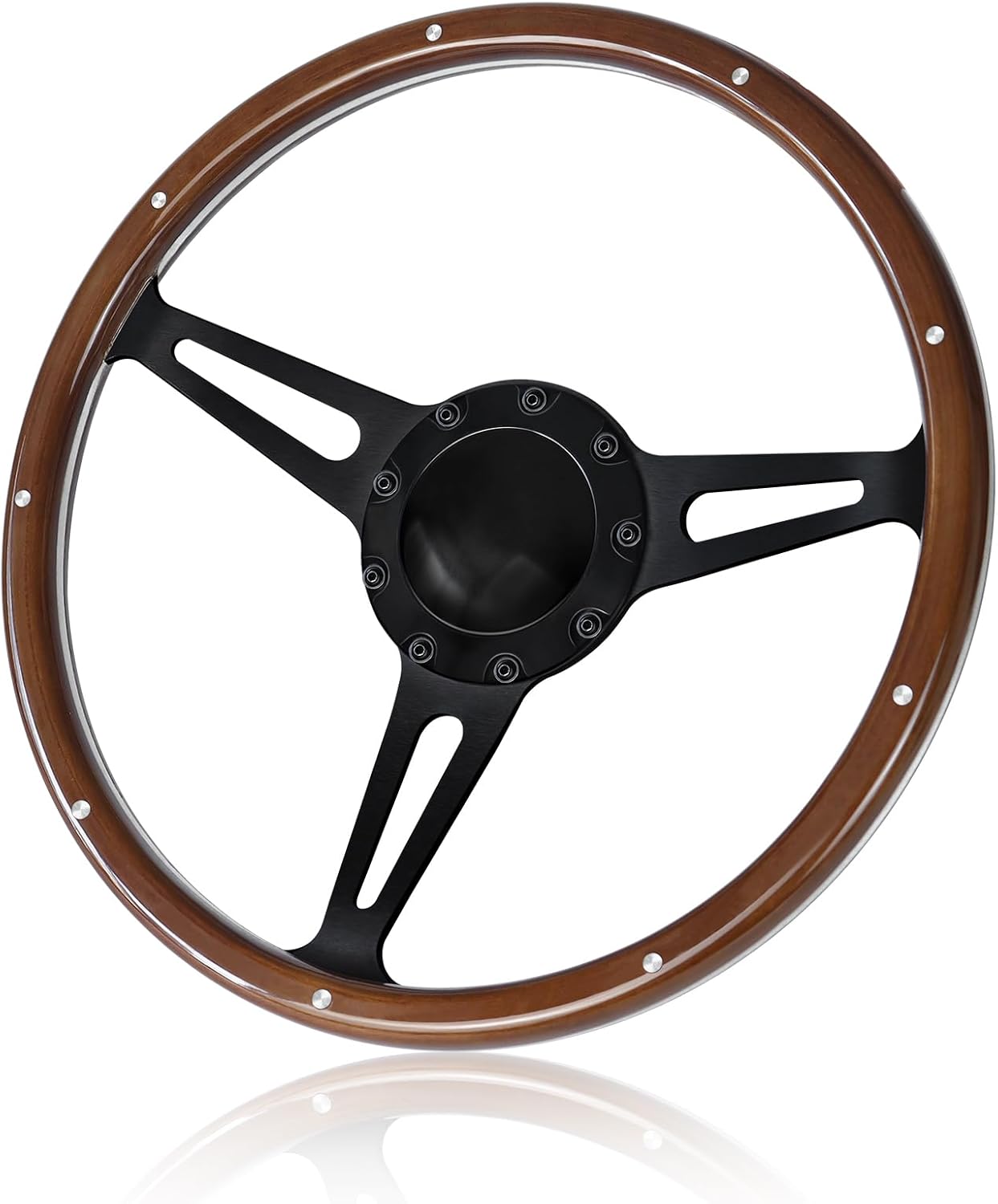9 Bolt Disc Shaped Steering Wheel for Comfortable Driving Experience