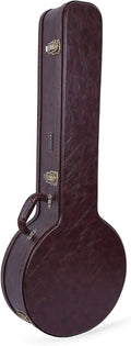 Crossrock CRW600BJBR Wooden Case for 5 String Resonator Banjo