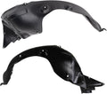 TRQ Front Inner Fender Liner Set Compatible with 2011-2013 Kia Optima