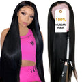 CUTE BEIN 13x6 Skinlike HD Lace Front Wig 32in - Long-Life Straight
