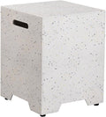 Propane Tank Cover Side Table - Hidden Storage for 20lb Tank
