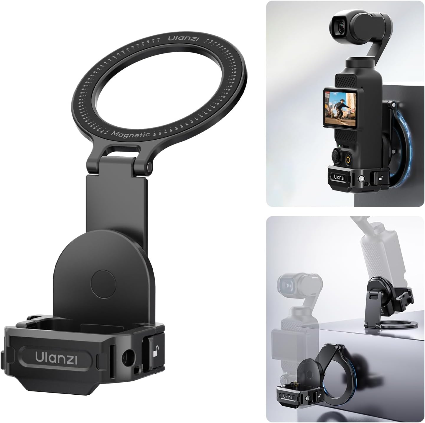 ULANZI PM01 Magnetic Mount Stand for DJI OSMO Pocket 3 Review