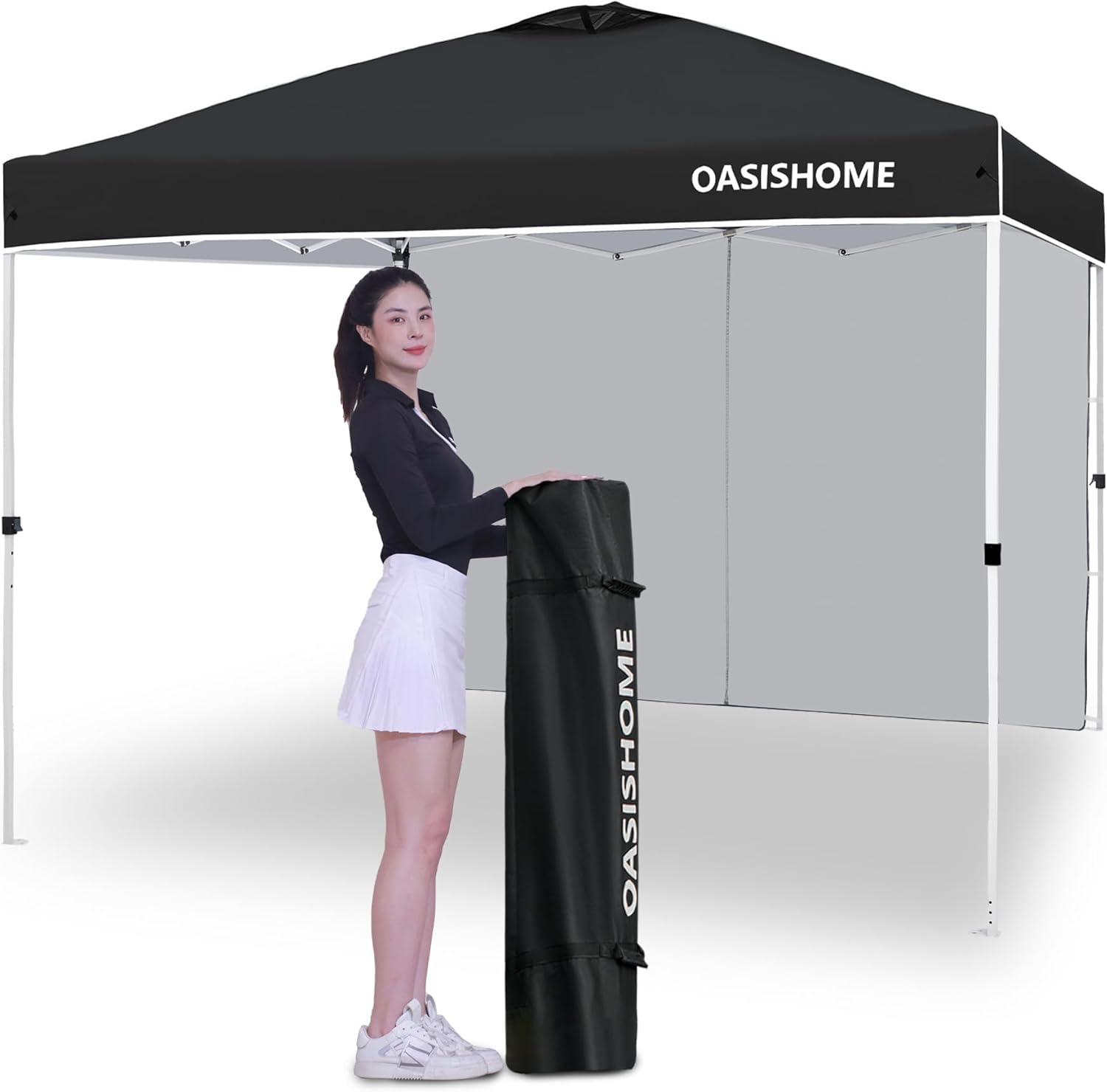 OASISHOME Pop-up Portable Outdoor Canopy Tent for Events