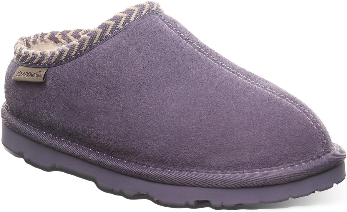 BEARPAW Tabitha Youth Slipper: Comfortable Indoor Outdoor Shoe