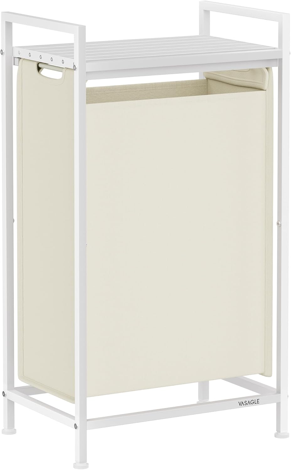 VASAGLE Laundry Hamper with Removable Bag and Metal Frame