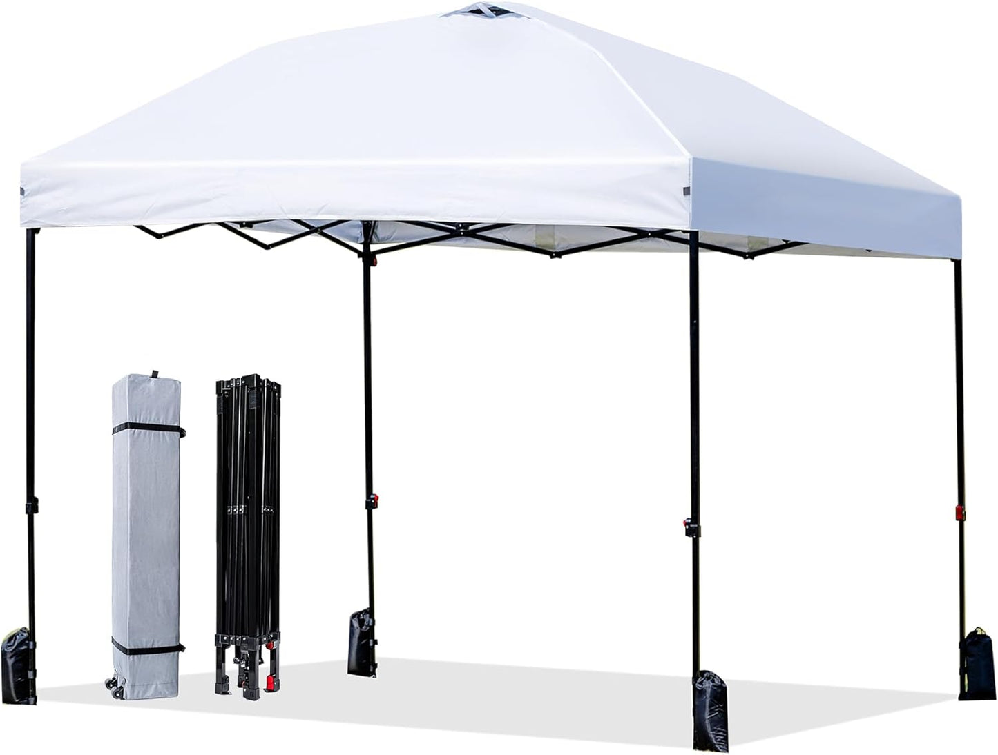 Portable UPF50+ Pop Up Canopy - Instant Shelter for Patio Parties