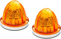 RoadWorks Amber Watermelon HERO Lights 2 Pack - Durable Vintage Look