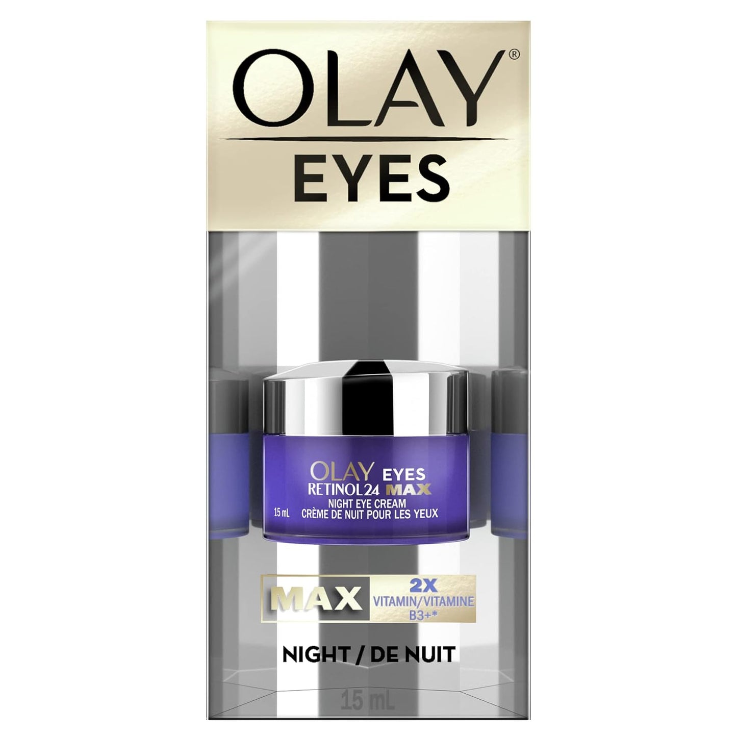 Olay Retinol 24 MAX Night Eye Cream for Youthful Skin