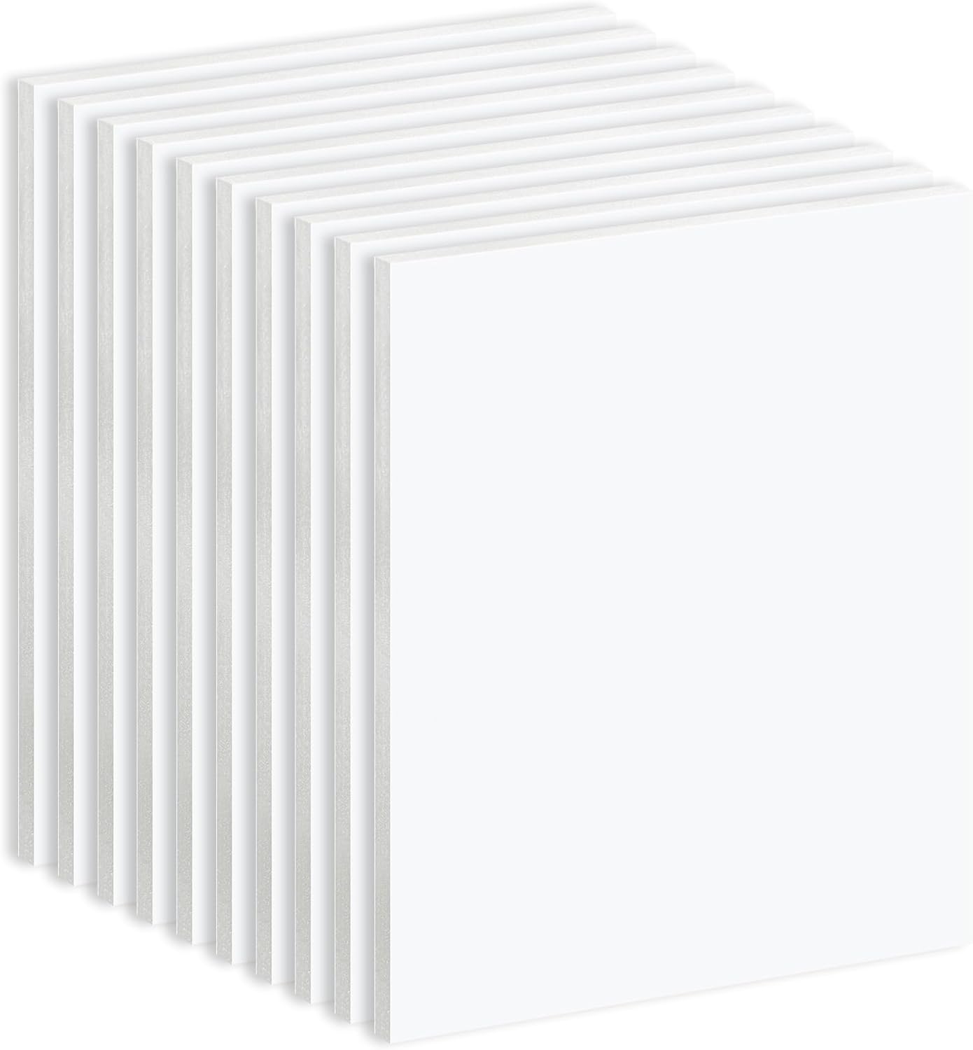10 Pack White Foam Board 16X20 Inch for Crafts and Art Projects