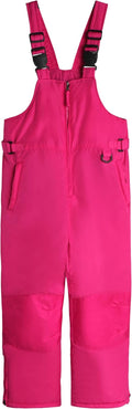 Kids Snow Bib Overalls - Waterproof Insulated Winter Bibs 2T-18