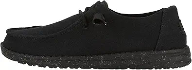 Hey Dude Women's Wendy Canvas Mono Slip-on Loafers for Comfort