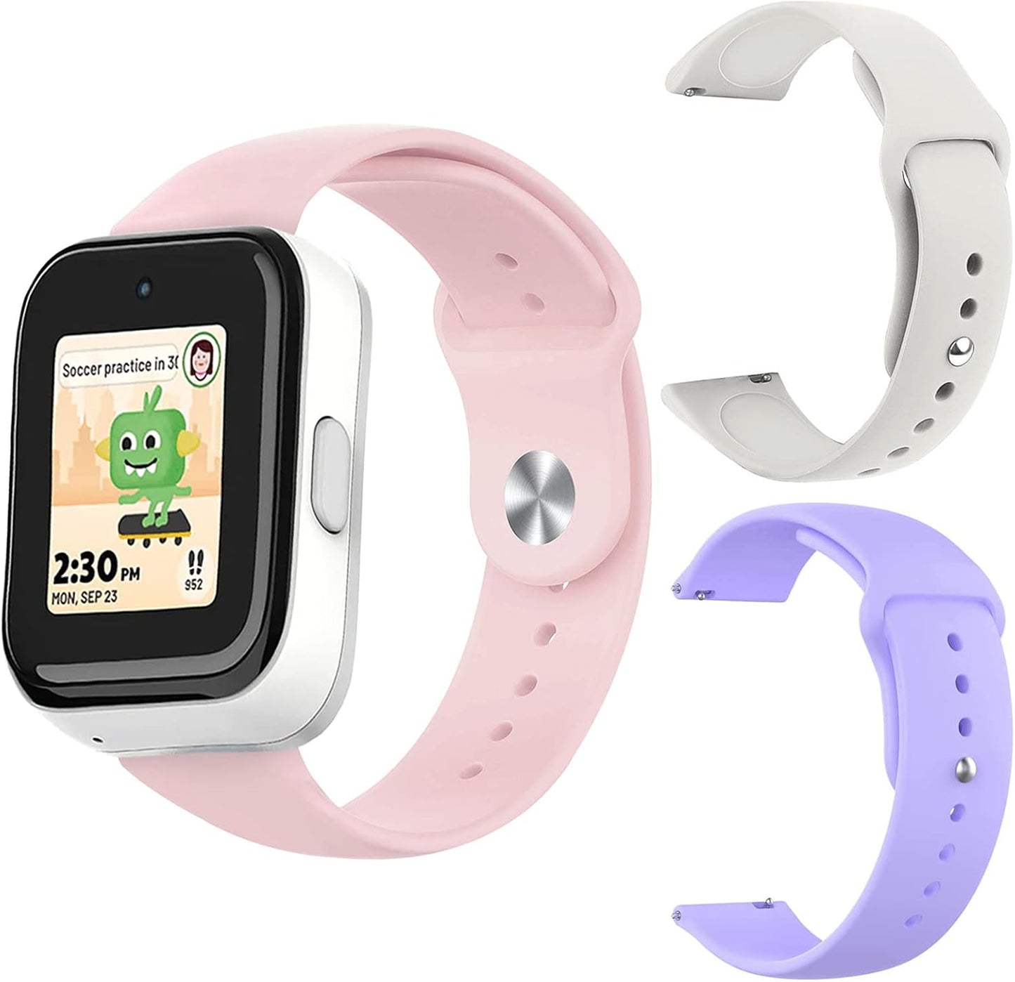 Soft Silicone Sport 3Pack Bands for SyncUP Kids Watch