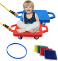 Plastic Scooter Boards with Handles for Kids - Active Play