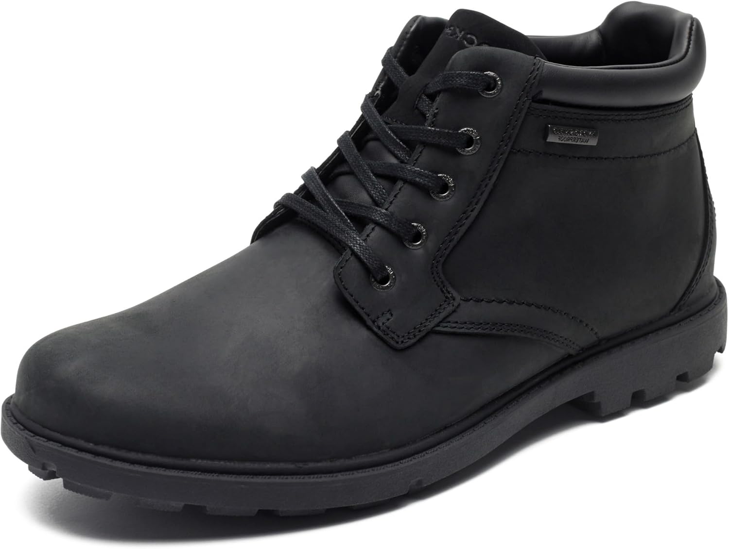 Rockport Men's Waterproof Storm Surge Toe Boot for Comfort