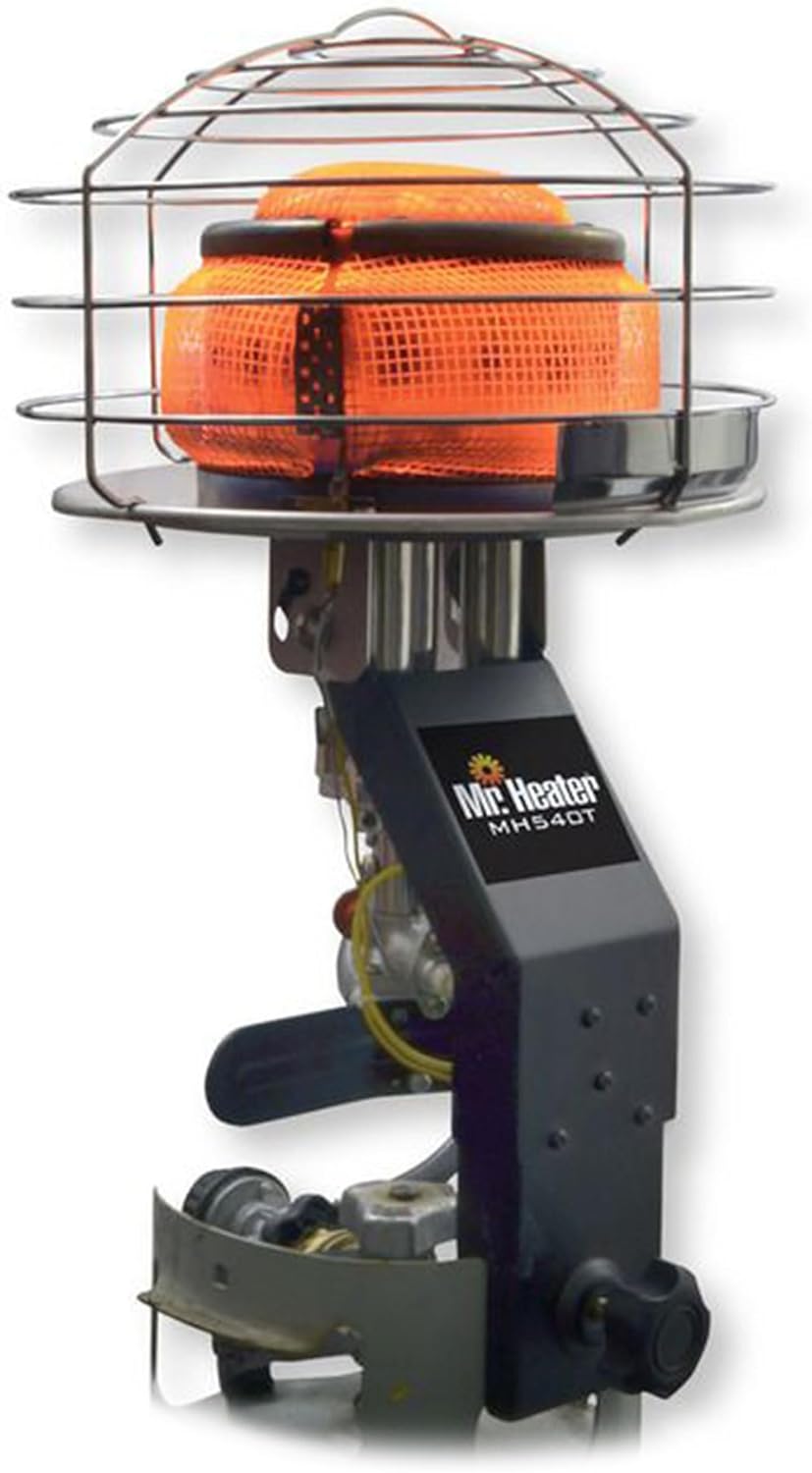 Mr. Heater MH540T 540-Degree Radiant Heater - Ultimate Portability & Warmth