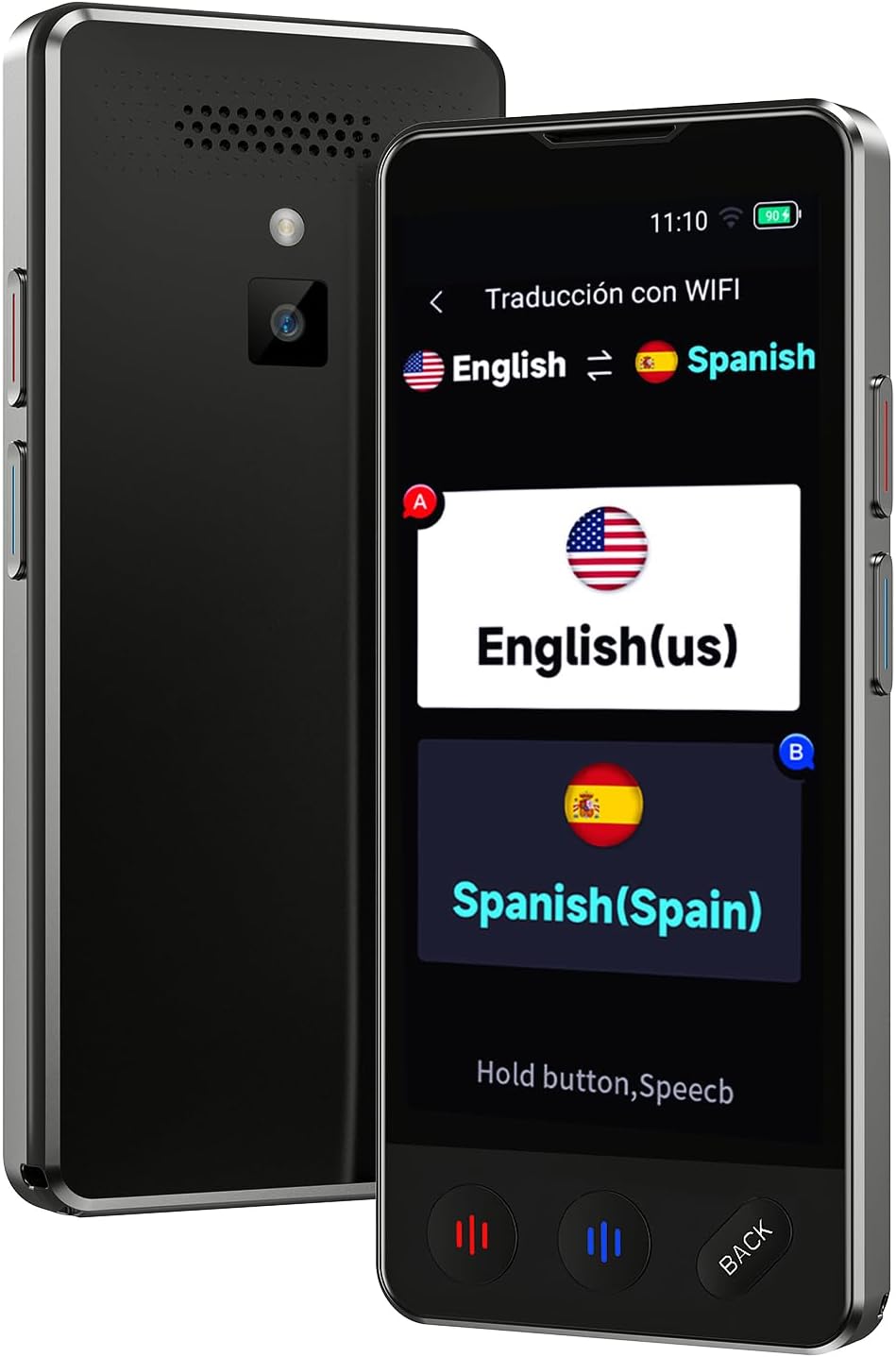 AI Language Translator Device for Instant Two-Way Translation