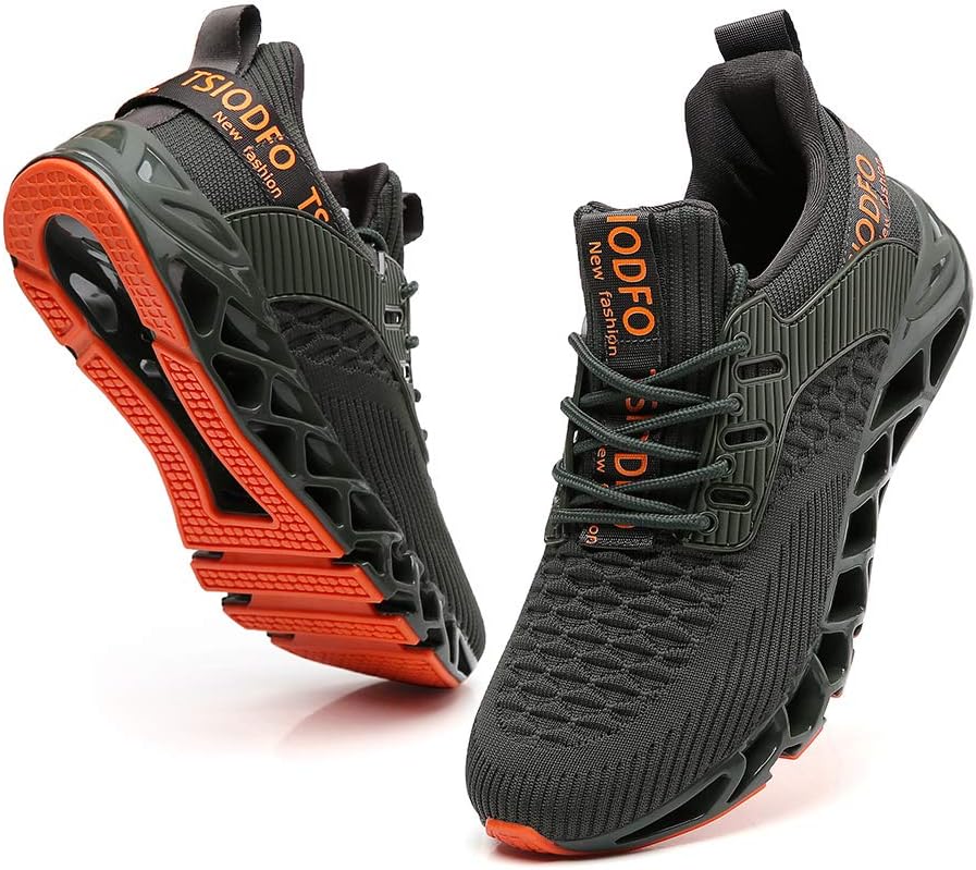 Mens Running Shoes Non Slip Athletic Sneakers for All Occasions