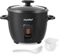 COMFEE' 6-Cup Rice Cooker: Non-Stick Bowl, One Touch - Perfect for Soups & Grains!