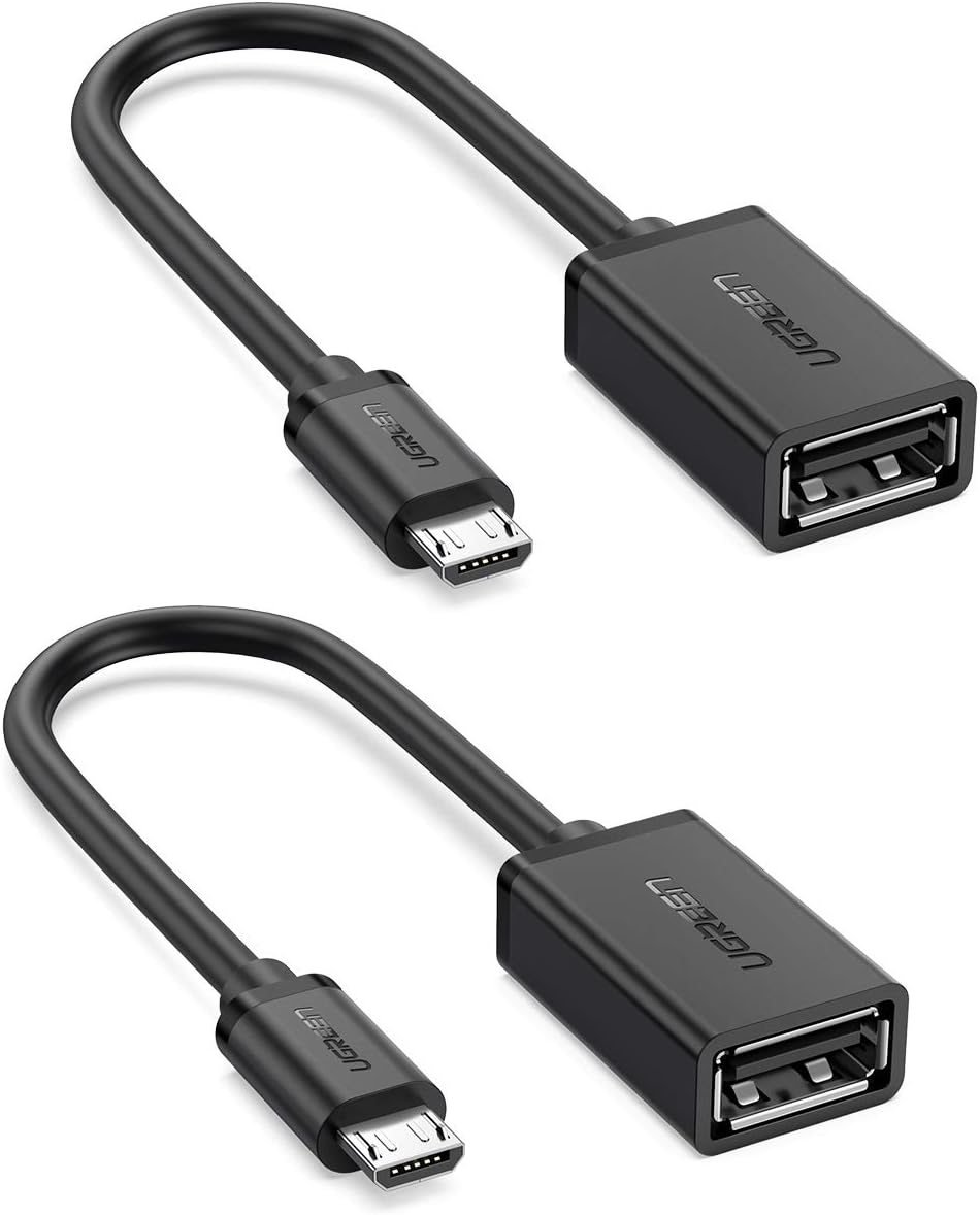 UGREEN OTG Micro USB to USB Adapter 2 Pack