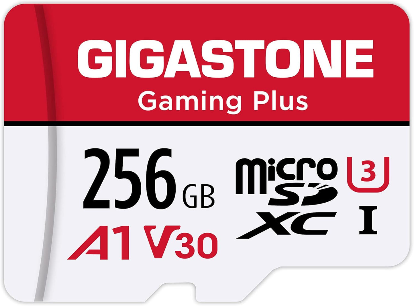 GIGASTONE 256GB Micro SD Card for Switch 1 - Gaming Plus