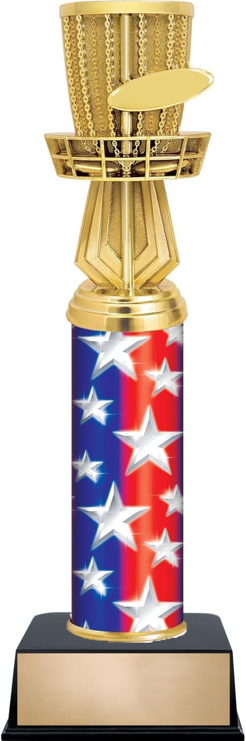 Personalize Your Victory with Crown Awards Disc Golf Trophy