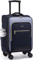 LOVEVOOK 20 Inch Carry On Luggage with TSA Lock for Women