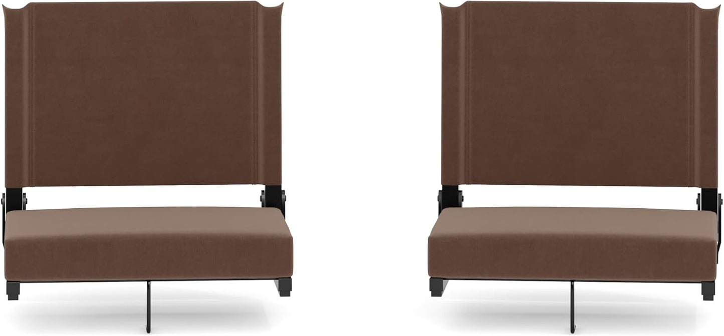 Portable Stadium Seats for Bleachers - Comfortable Folding Chairs