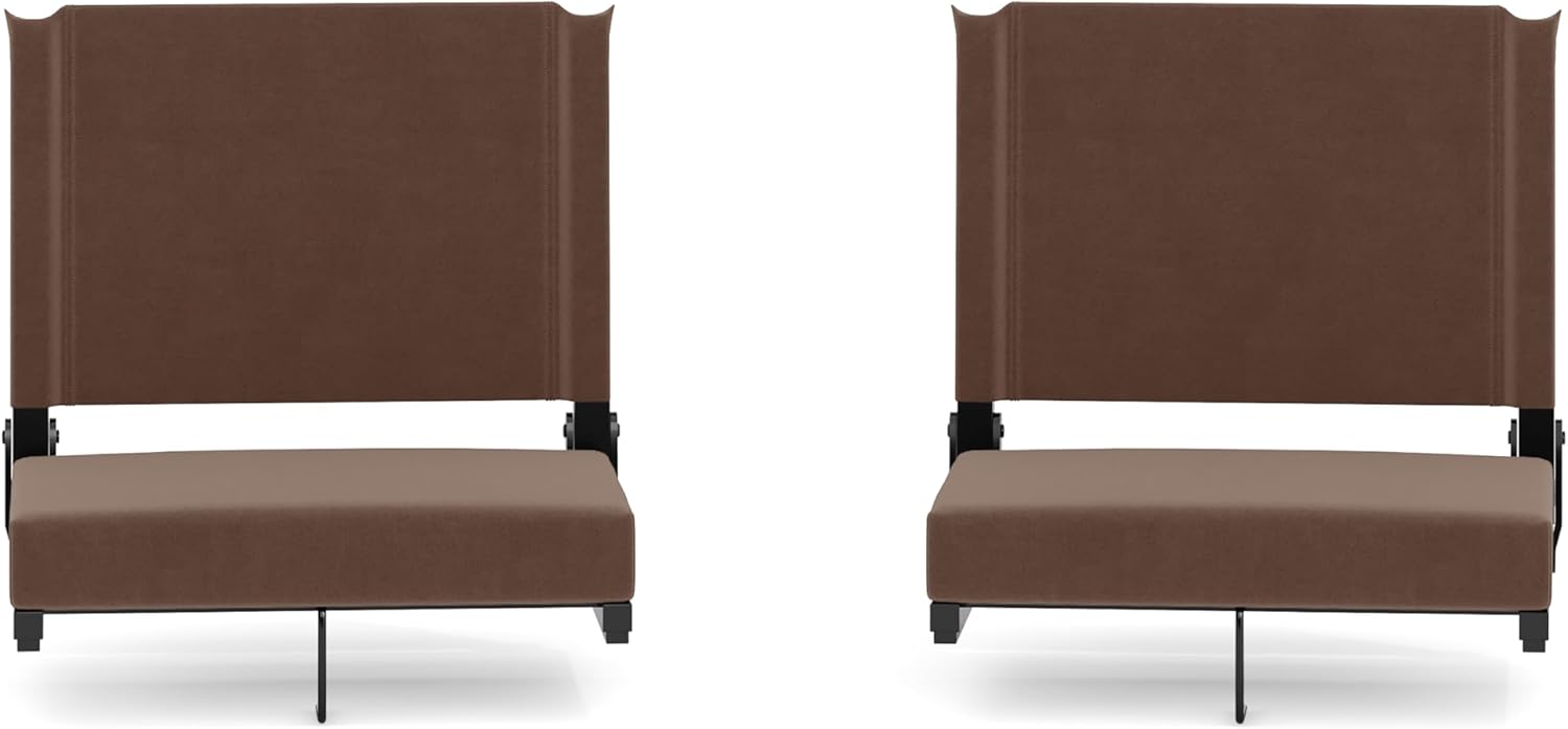 Portable Stadium Seats for Bleachers - Comfortable Folding Chairs
