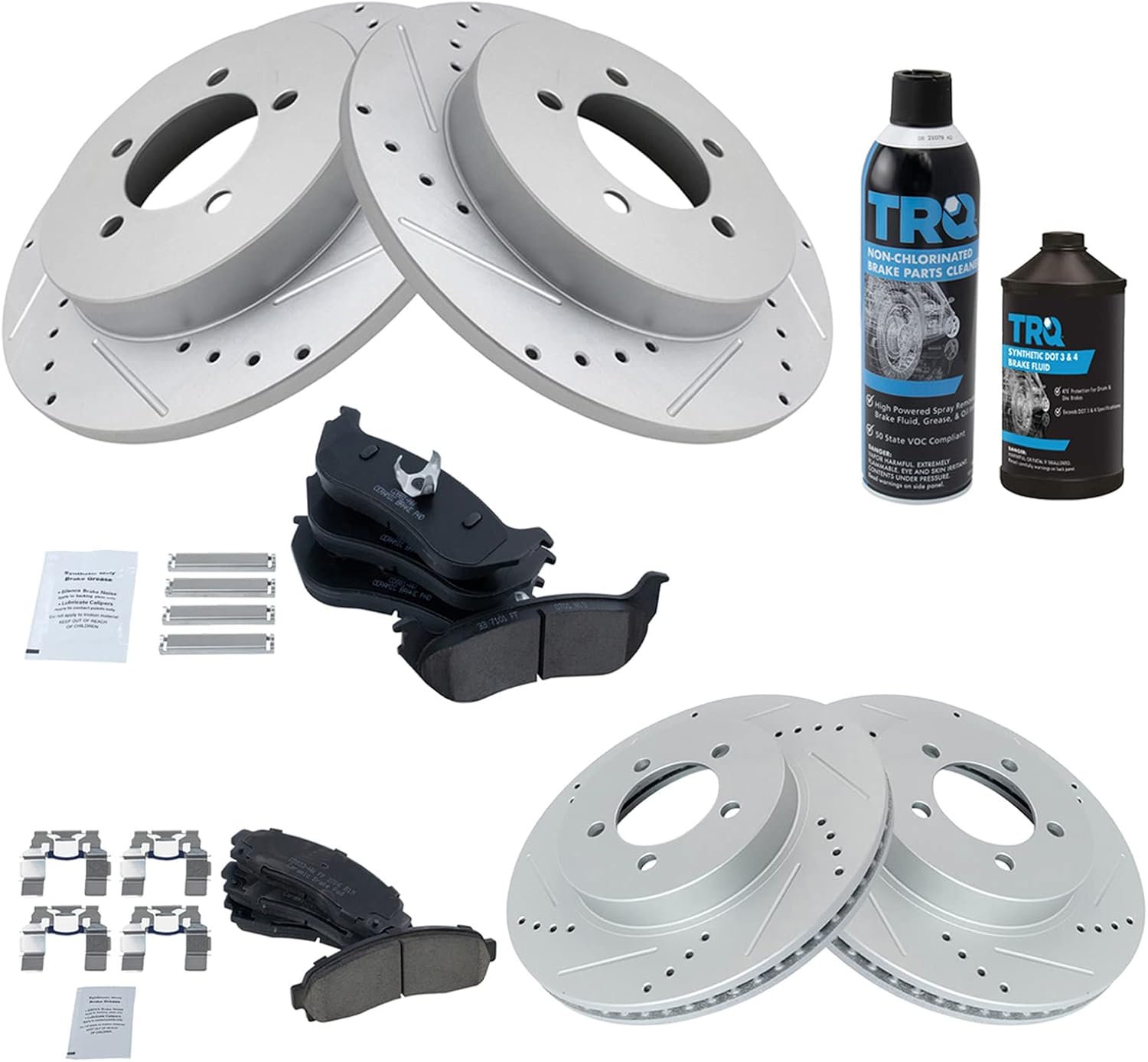 Performance Brake Pad & Rotor Kit for 2002-2005 Ford Explorer