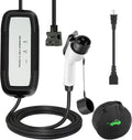 EV Charger 16Amp 110V/240V Portable Level 1 Level 2 - Fast