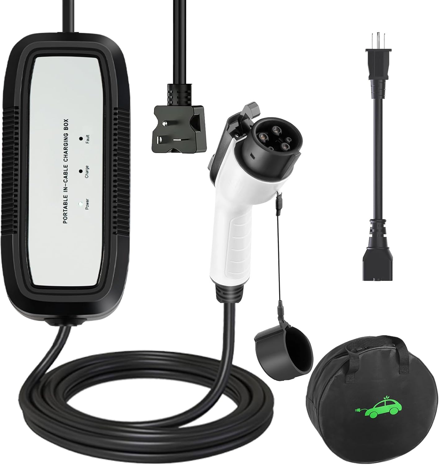 ENERGYGENIE Portable EV Charger - Fast Charging for J1772 Cars