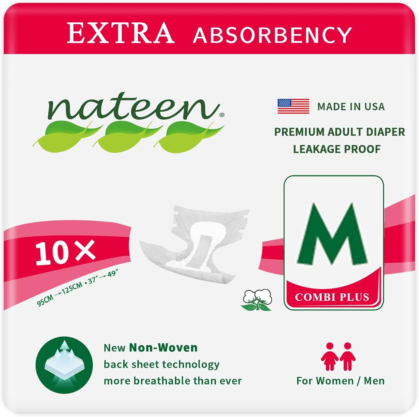 Overnight Leak Protection Diapers by Nateen