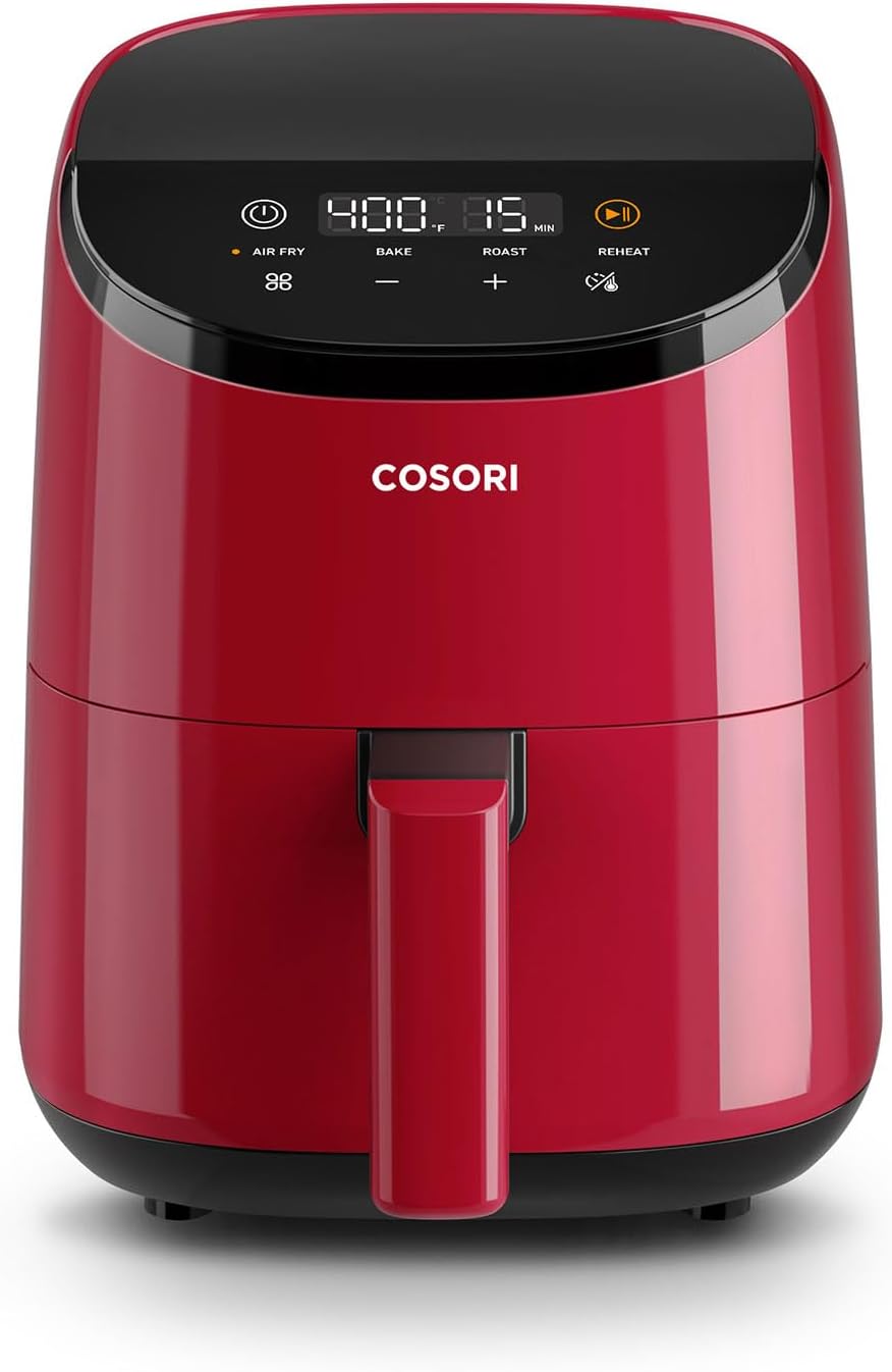COSORI Mini Air Fryer: 97% Less Oil, 4-in-1 Versatility