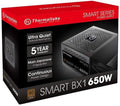650W TT Smart BX1 All Flat Cables 80+ Bronze - Reliable Midrange PSU
