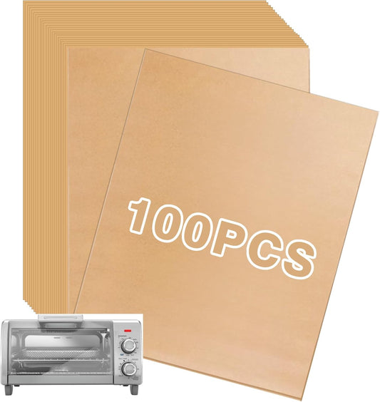100PCS Air Fryer Liners for BLACK+DECKER Toaster Oven- Mess-Free Cooking!
