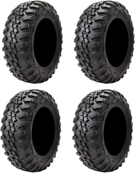 Tusk Terrabite Set of 4 UTV/ATV Tires for Tough Terrain
