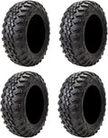 Tusk Terrabite Set of 4 UTV/ATV Tires 28x10-14 - Durable Trail