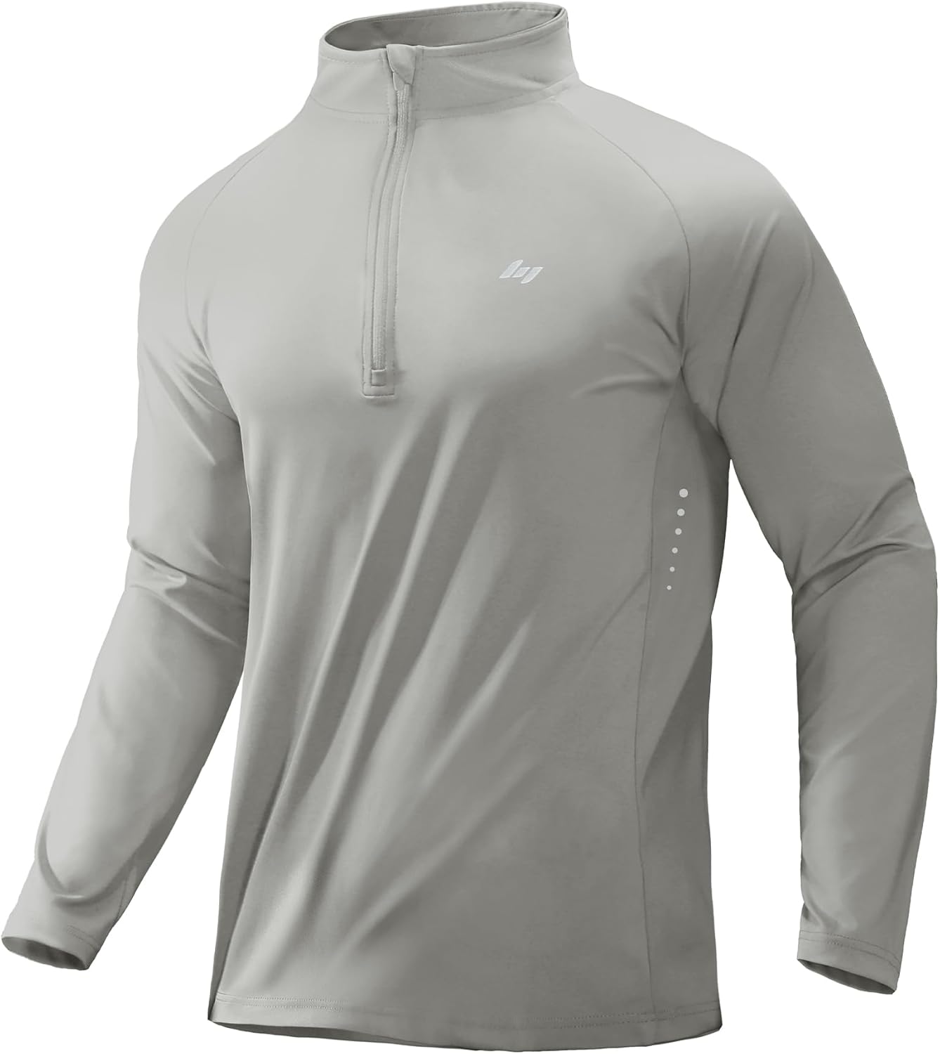 MIER Men's Sun Protection Quarter Zip Pullover