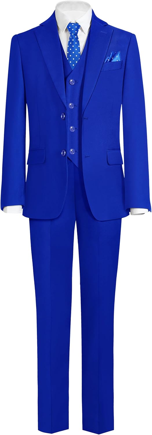 Happy Dolphin Boys Suit Set for Weddings and Special Occasions