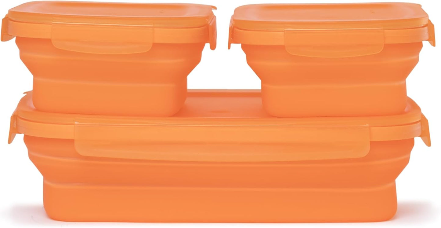 Drip EZ Secondz Collapsible Food Storage Containers Set of 3