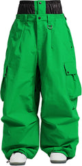 GSOU SNOW Unisex Baggy Ski Pants - Waterproof Windproof Insulation