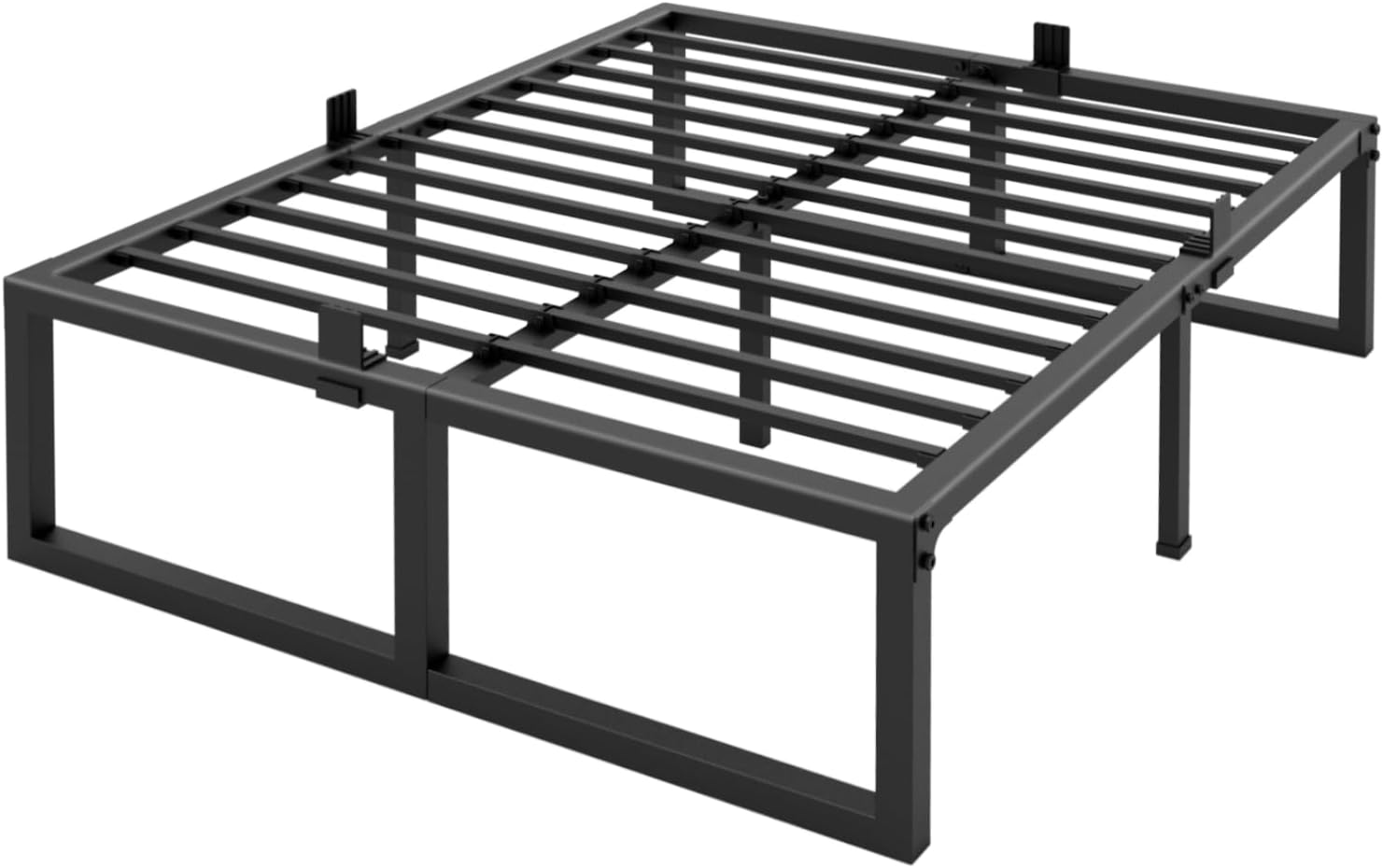California King Bed Frame with 18 Inch High Steel Support