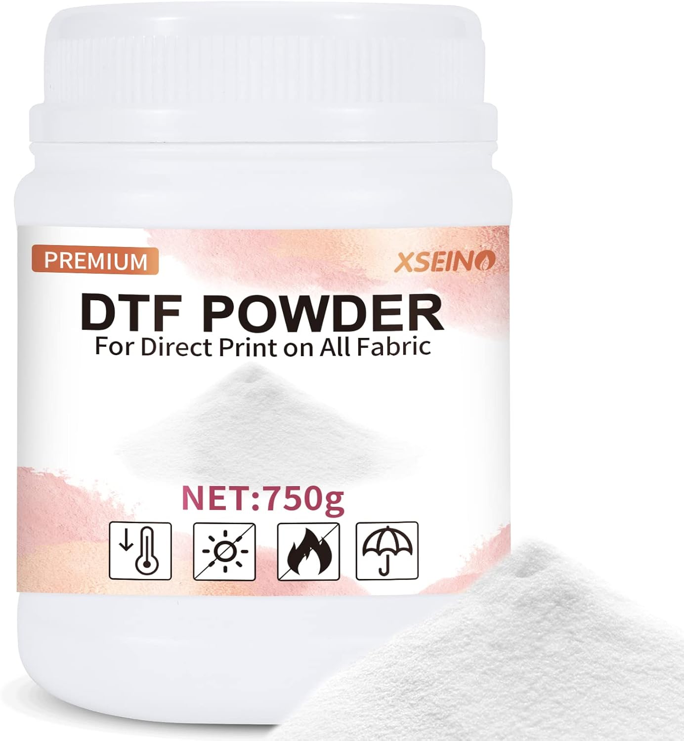 XSEINO DTF Powder: Superior Adhesive for Vibrant Sublimation