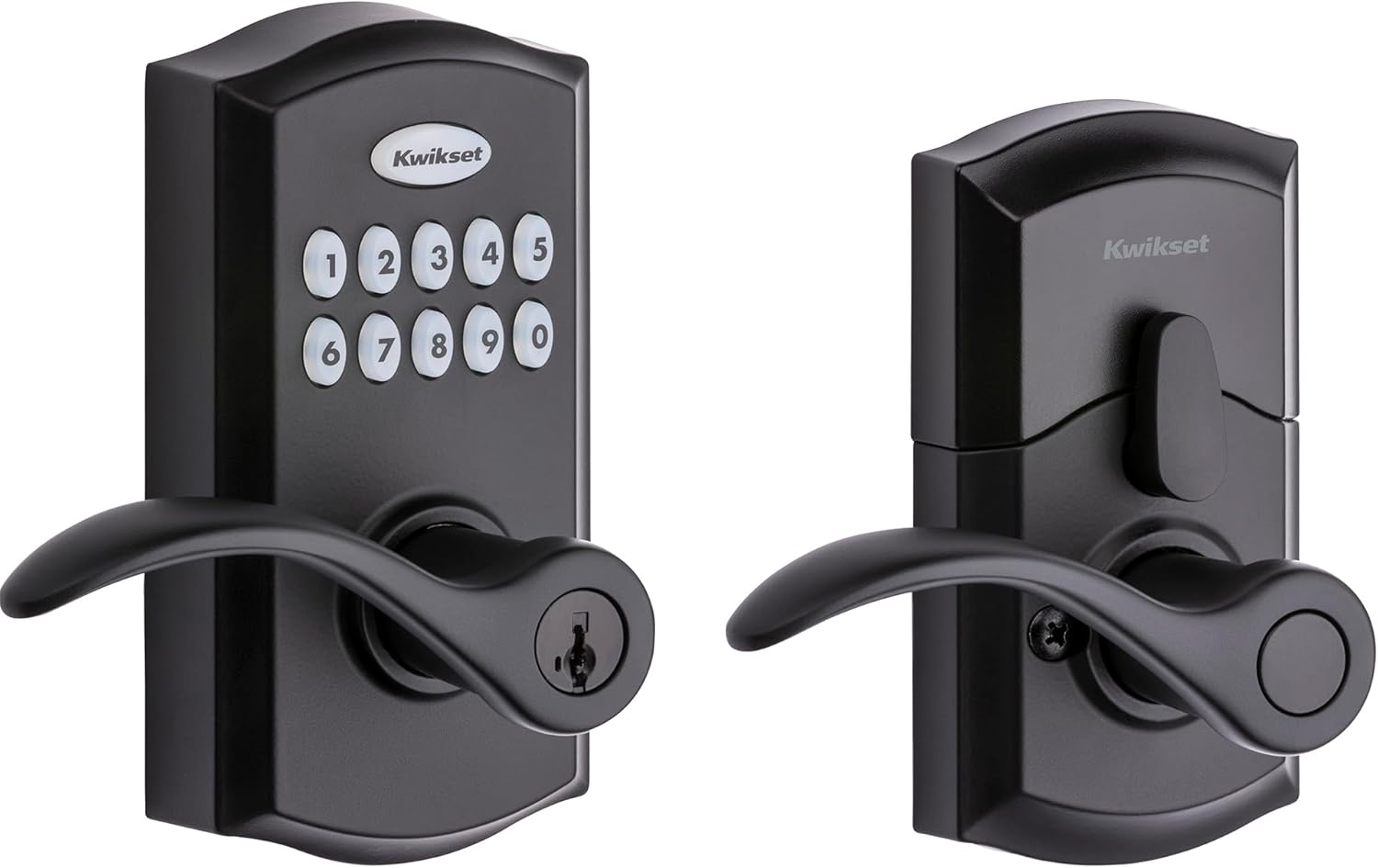 Kwikset SmartCode 955 Keypad Electronic Lever for Secure Entry