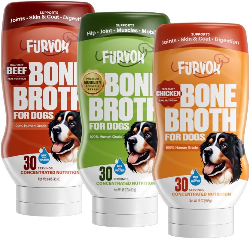 Beef, Chicken & Mobility Bone Broth Concentrate for Dogs