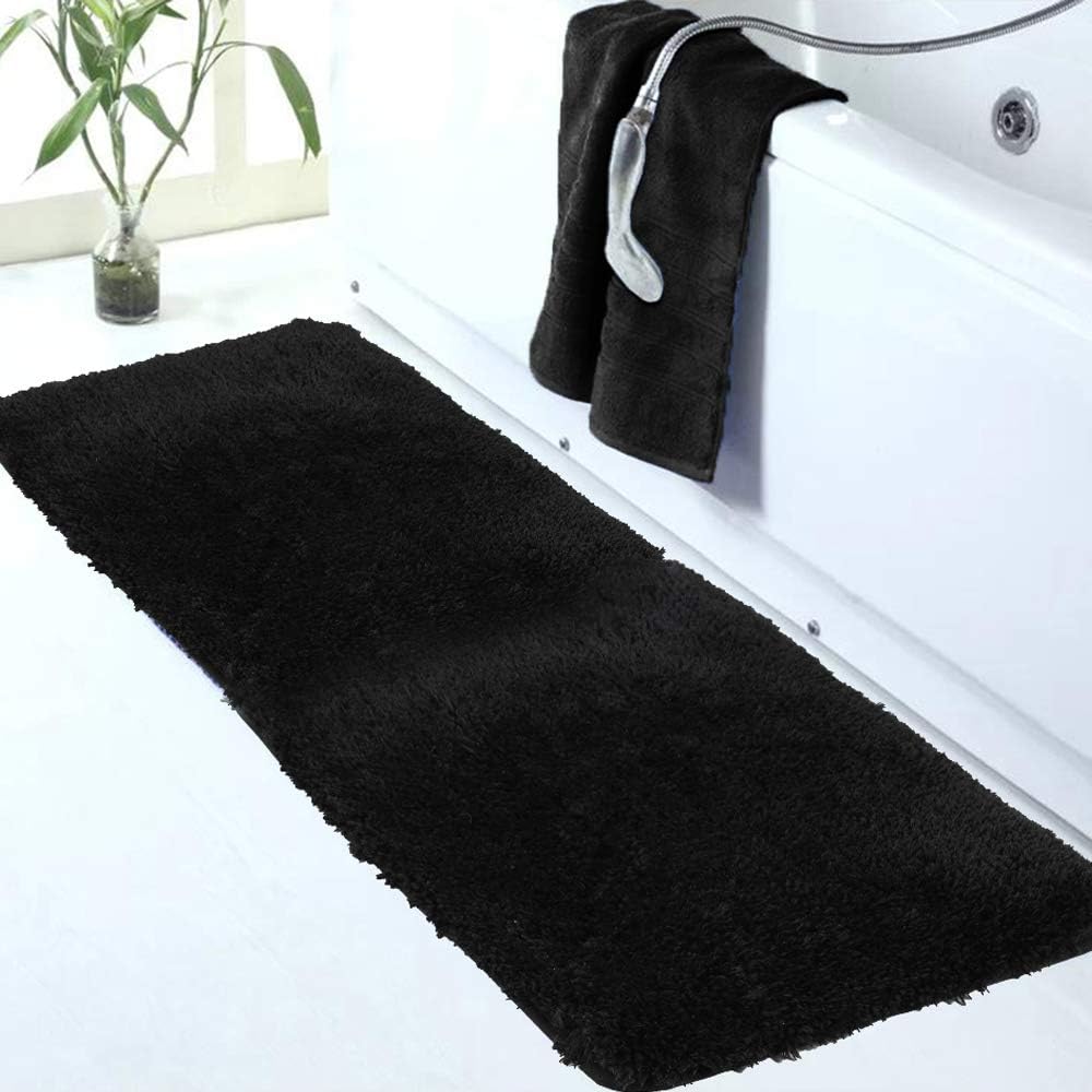 Walensee Large Bathroom Rug 24x60 Extra Soft Non Slip Mat